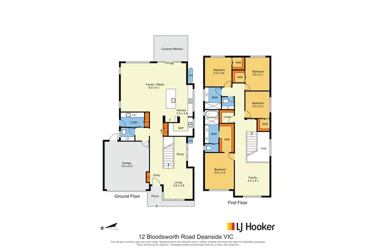 Floorplan of Homely house listing, 12 Bloodsworth Road, Deanside VIC 3336