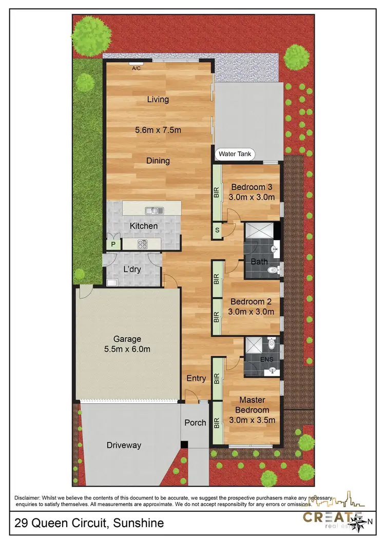 Floorplan of Homely house listing, 29 Queen Circuit, Sunshine VIC 3020