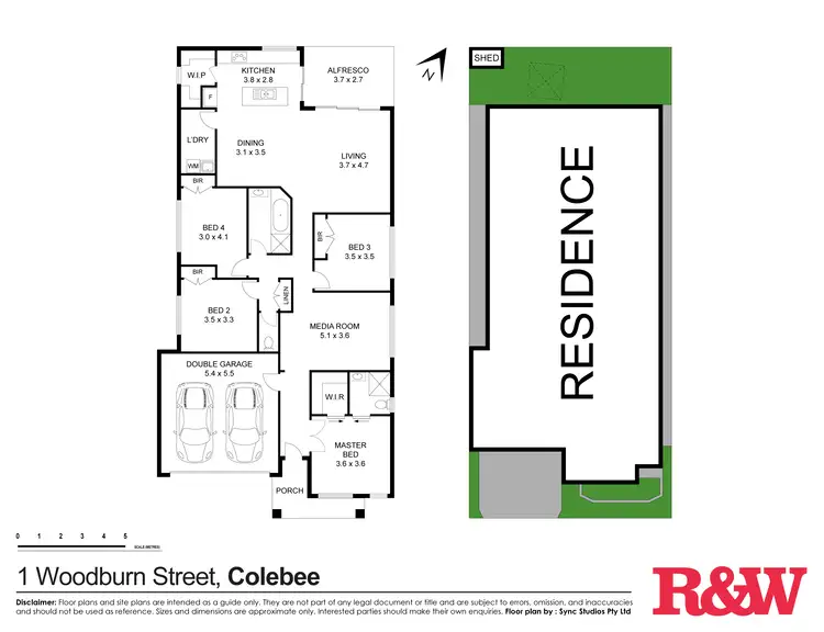 Floorplan of Homely house listing, 21 Woodburn Street, Colebee NSW 2761