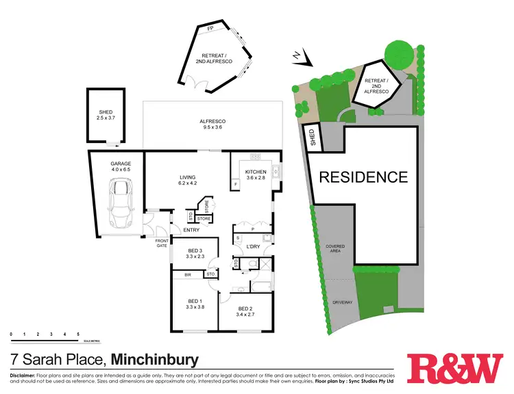 Floorplan of Homely house listing, 7 Sarah Place, Minchinbury NSW 2770