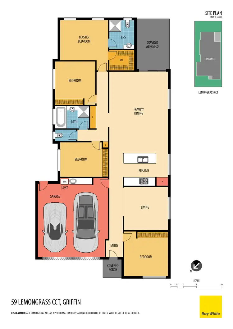 Floorplan of Homely house listing, 59 Lemongrass Circuit, Griffin QLD 4503