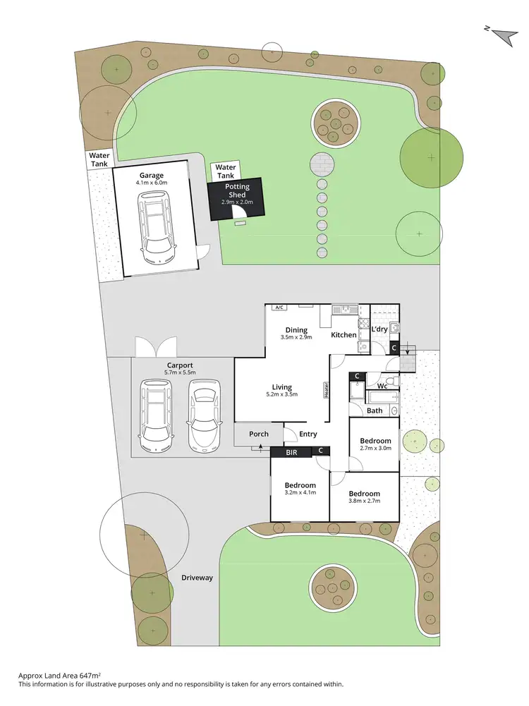 Floorplan of Homely house listing, 18 Teleta Crescent, Corio VIC 3214