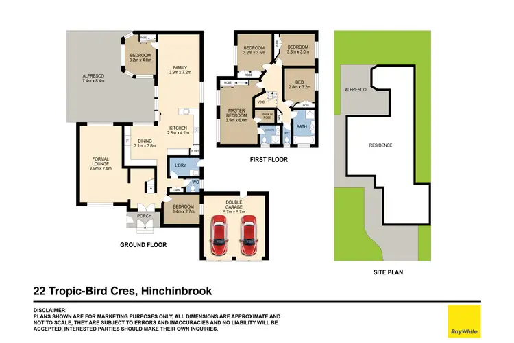 Floorplan of Homely house listing, 22 Tropic Bird Crescent, Hinchinbrook NSW 2168