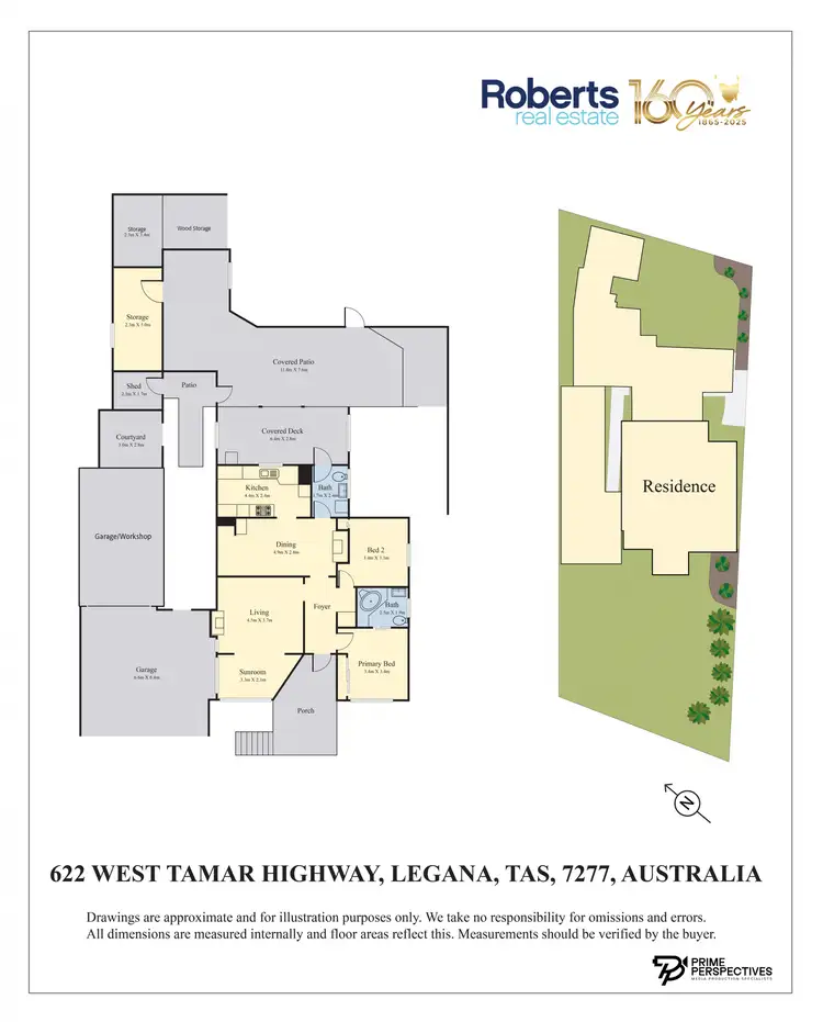 Floorplan of Homely house listing, 622 West Tamar Highway, Legana TAS 7277