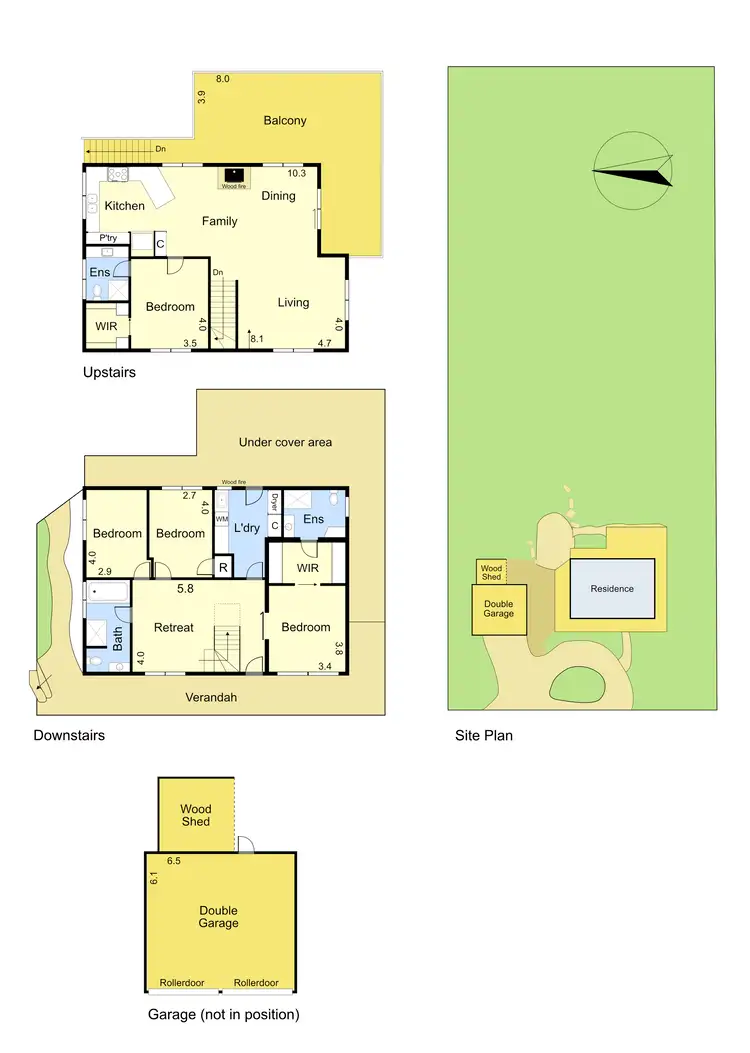 Floorplan of Homely house listing, 24 Hillcrest Grove, Healesville VIC 3777