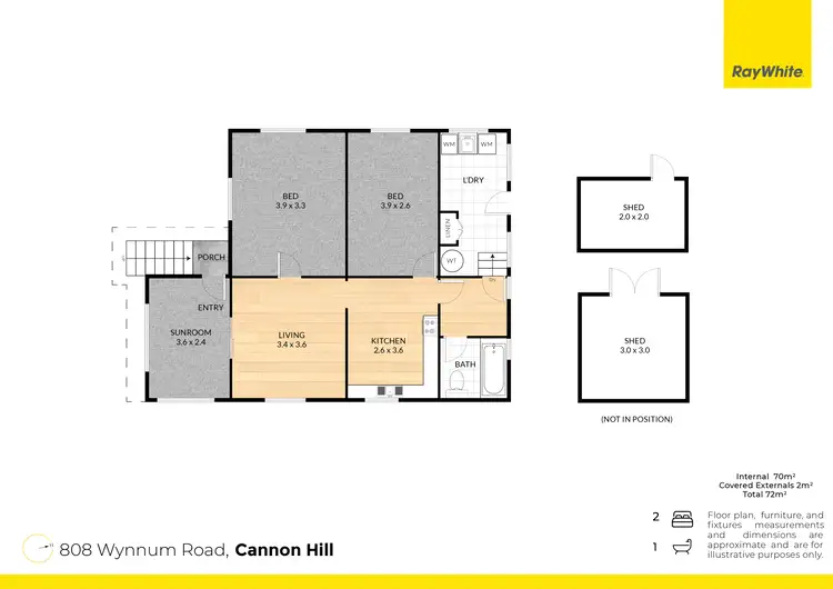 Floorplan of Homely house listing, 808 Wynnum Road, Cannon Hill QLD 4170