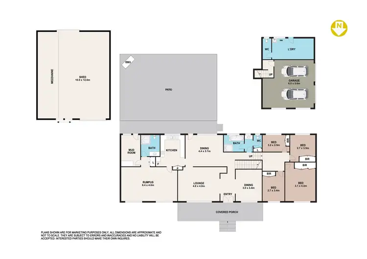 Floorplan of Homely rural property listing, 1316 Windsor Road, Grantham Farm NSW 2765