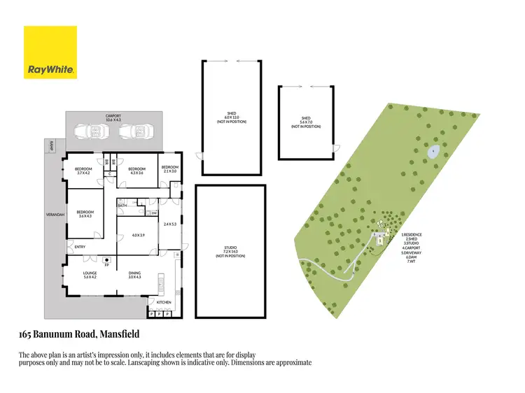 Floorplan of Homely house listing, 165 Banumum Road, Mansfield VIC 3722