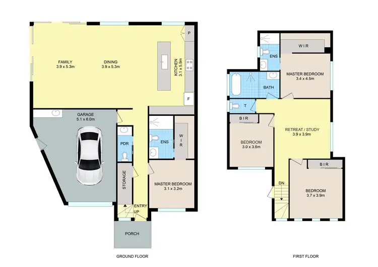 Floorplan of Homely house listing, 5 Parnell Crescent, Gladstone Park VIC 3043