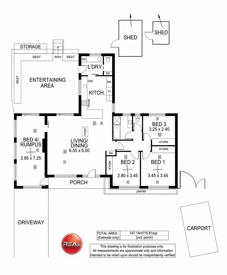 Floorplan of Homely house listing, 8 Ramsay Avenue, Reynella East SA 5161