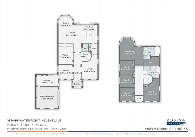 Floorplan of Homely house listing, 16 Parkwater Point, Helensvale QLD 4212