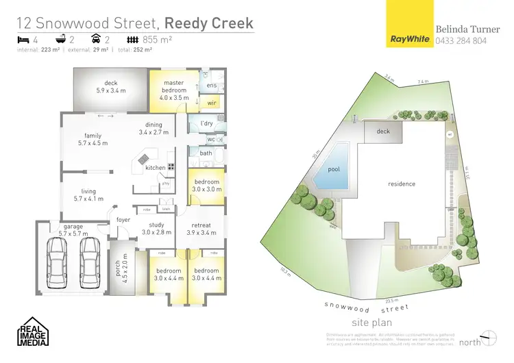 Floorplan of Homely house listing, 12 Snowwood Street, Reedy Creek QLD 4227