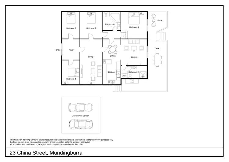 Floorplan of Homely house listing, 23 China Street, Mundingburra QLD 4812