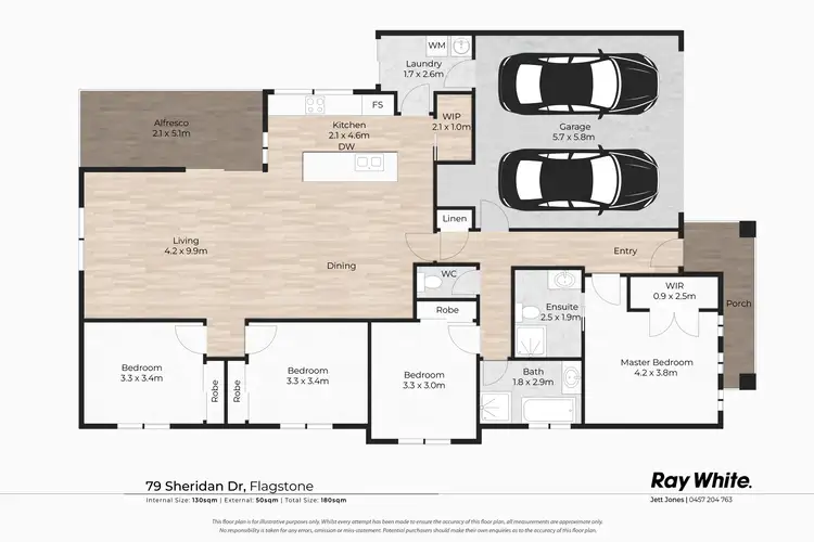 Floorplan of Homely house listing, 79 Sheridan Drive, Flagstone QLD 4280
