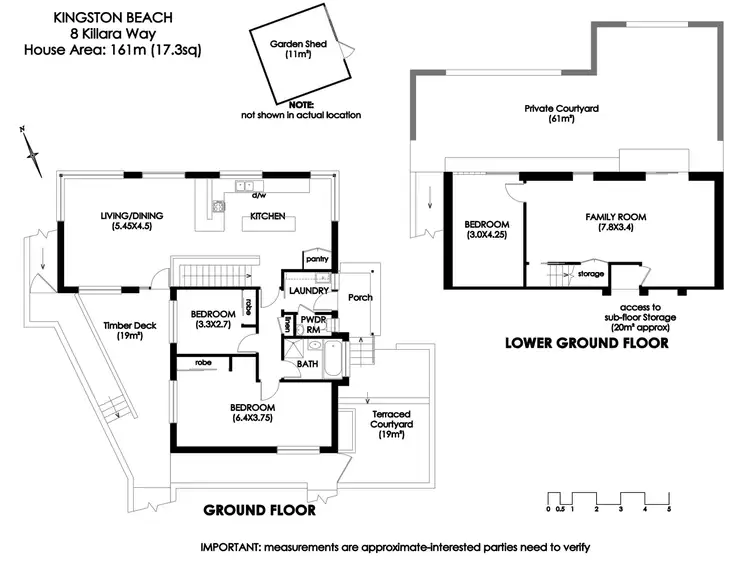 Floorplan of Homely house listing, 8 Killara Way, Kingston Beach TAS 7050