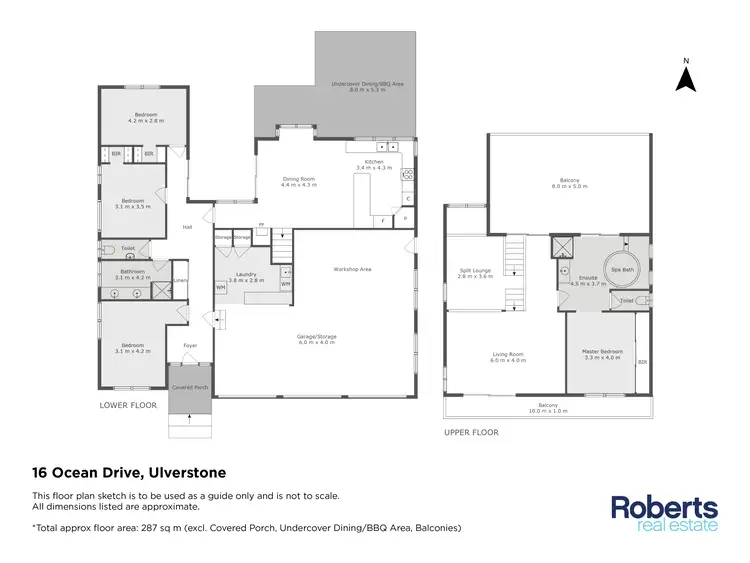 Floorplan of Homely house listing, 16 Ocean Drive, Ulverstone TAS 7315