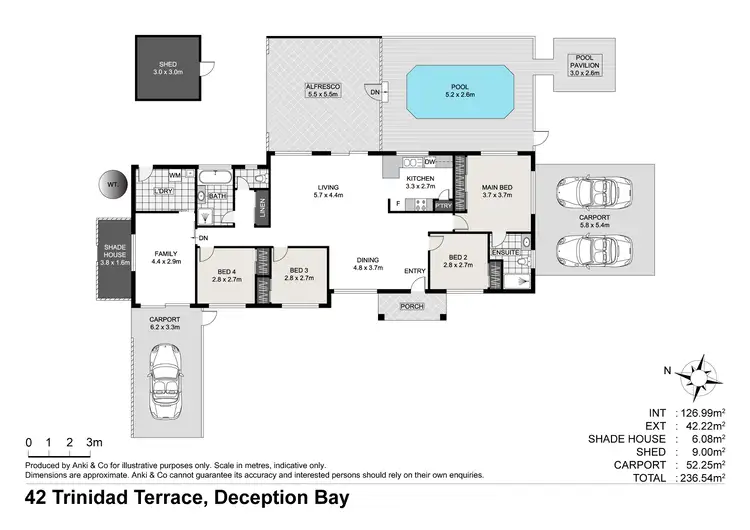 Floorplan of Homely house listing, 42 Trinidad Terrace, Deception Bay QLD 4508