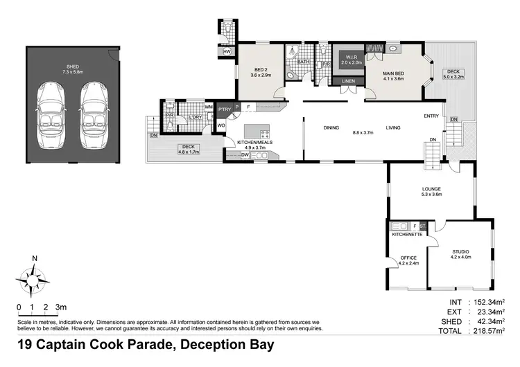 Floorplan of Homely other listing, 19 Captain Cook Parade, Deception Bay QLD 4508
