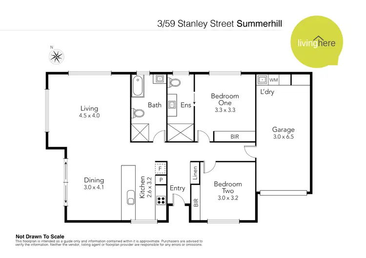 Floorplan of Homely house listing, 3/59 Stanley Street, Summerhill TAS 7250