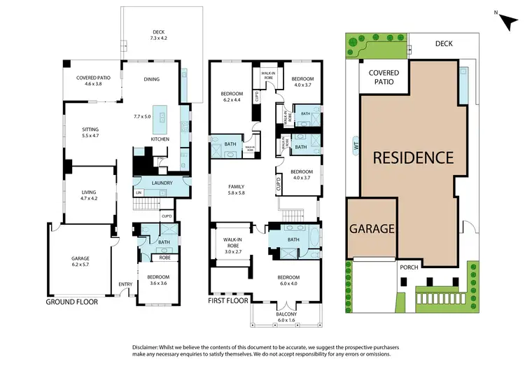 Floorplan of Homely house listing, 17 Reflection Drive, Wantirna South VIC 3152
