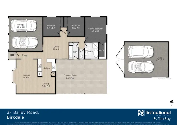 Floorplan of Homely house listing, 37 Bailey Road, Birkdale QLD 4159