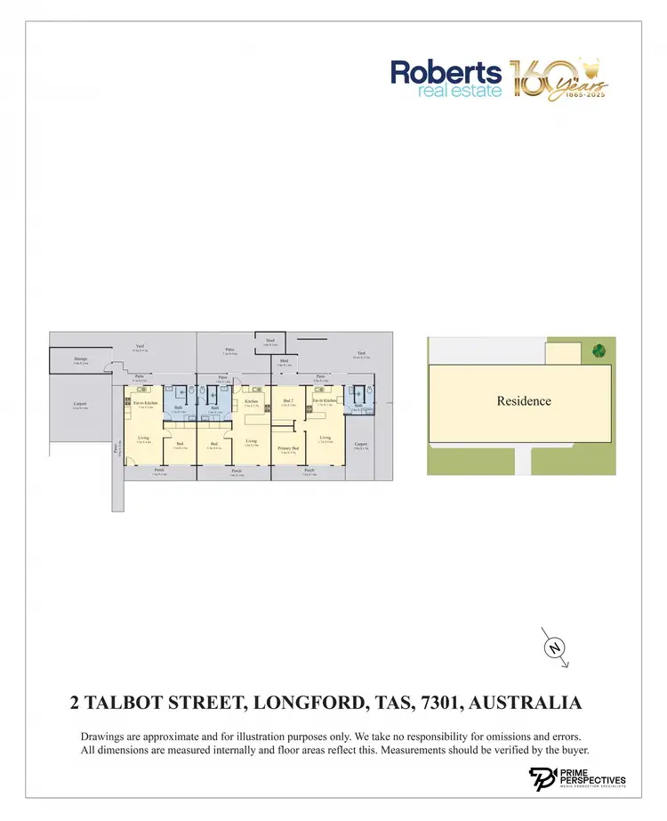 Floorplan of Homely house listing, 2 Talbot Street, Longford TAS 7301