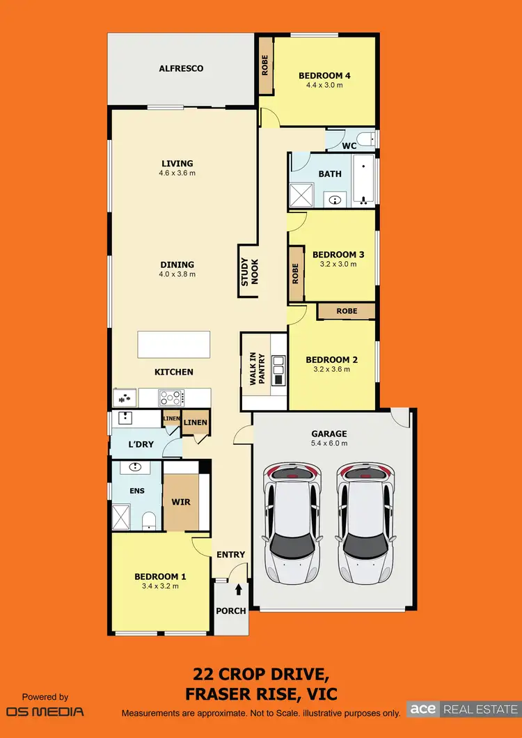 Floorplan of Homely house listing, 22 Crop Drive, Fraser Rise VIC 3336