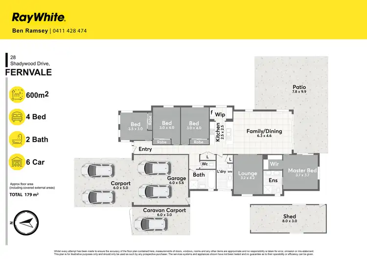 Floorplan of Homely house listing, 28 Shadywood Drive, Fernvale QLD 4306