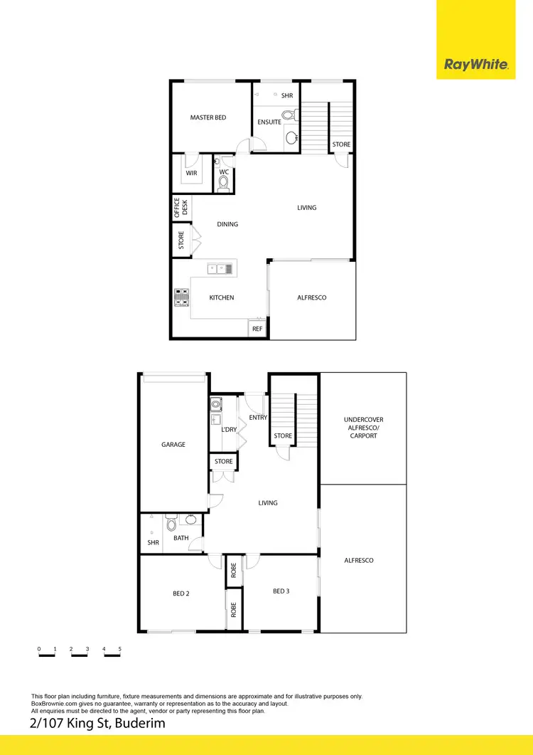 Floorplan of Homely unit listing, 2/107 King Street, Buderim QLD 4556