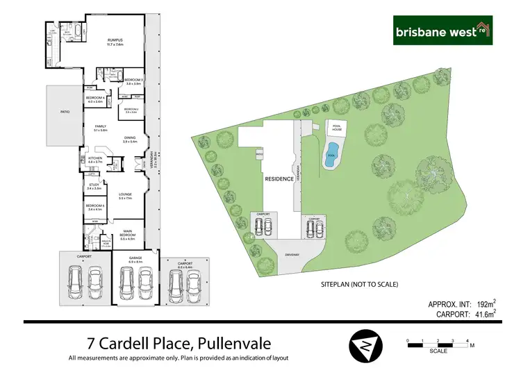 Floorplan of Homely house listing, 7 Cardell Place, Pullenvale QLD 4069