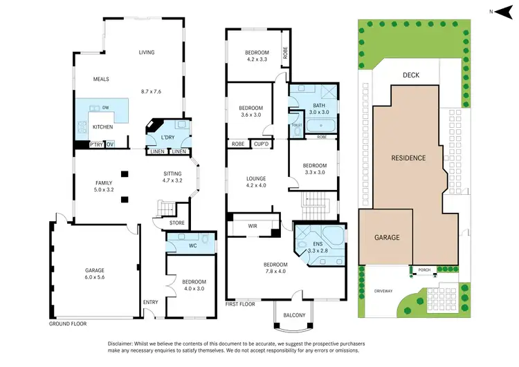 Floorplan of Homely house listing, 2 Callaghan Avenue, Glen Waverley VIC 3150