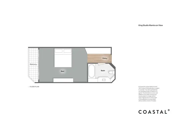 Floorplan of Homely apartment listing, 2001/22 View Avenue, Surfers Paradise QLD 4217