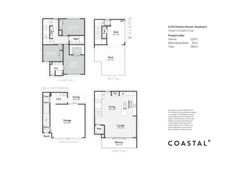 Floorplan of Homely townhouse listing, 2/33 Charlton Street, Southport QLD 4215