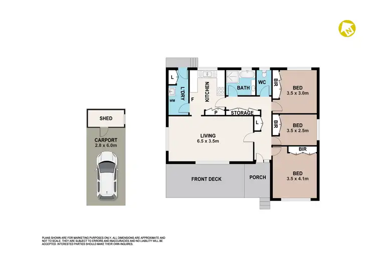 Floorplan of Homely rural property listing, 163-167 Boundary Road, Cranebrook NSW 2749