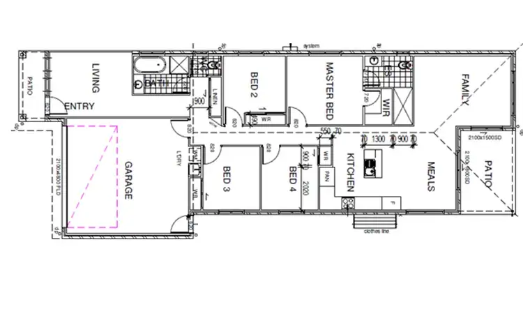 Floorplan of Homely house listing, 5 Bradfield Street, Ripley QLD 4306