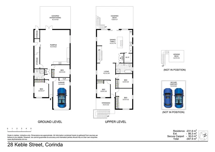 Floorplan of Homely house listing, 28 Keble Street, Corinda QLD 4075