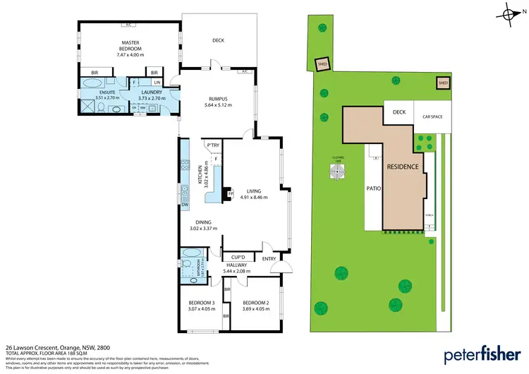 Floorplan of Homely house listing, 26 Lawson Crescent, Orange NSW 2800
