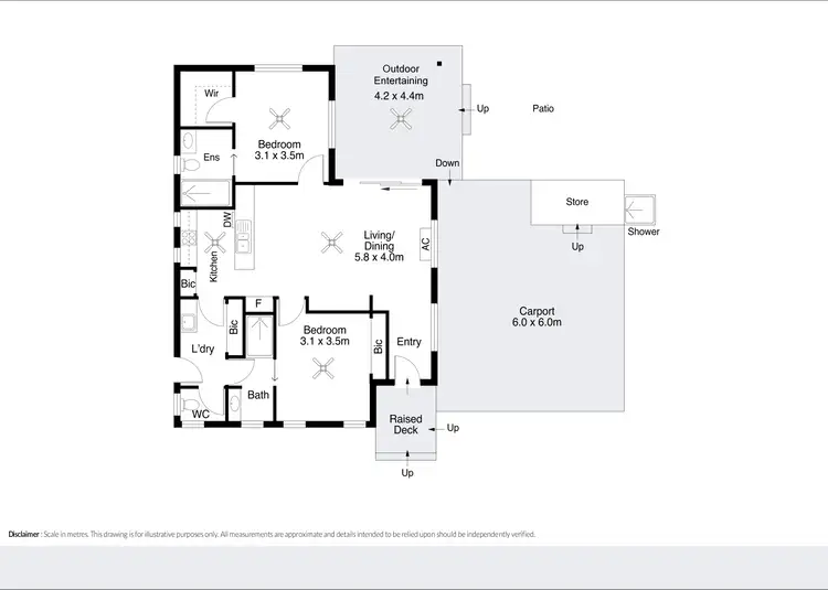 Floorplan of Homely house listing, 42A Anne Street, Broome WA 6725