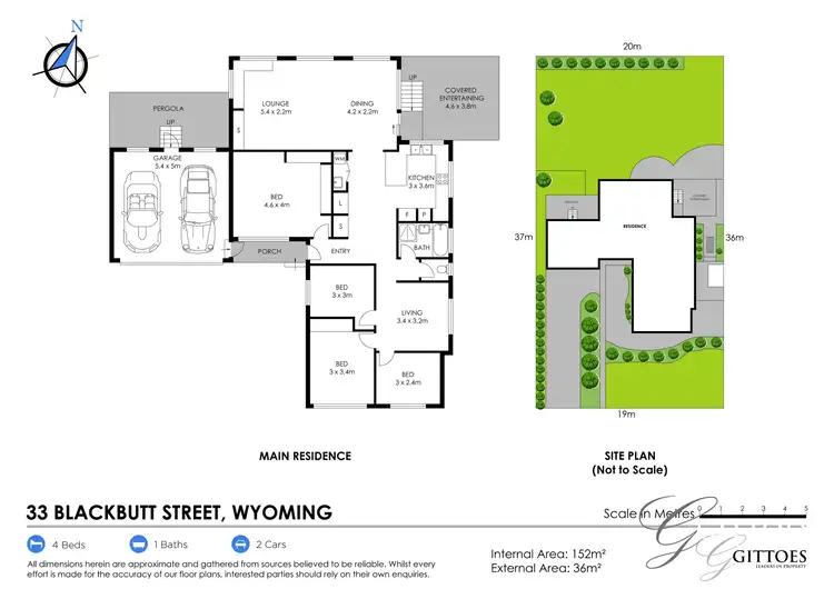 Floorplan of Homely house listing, 33 Blackbutt Street, Wyoming NSW 2250