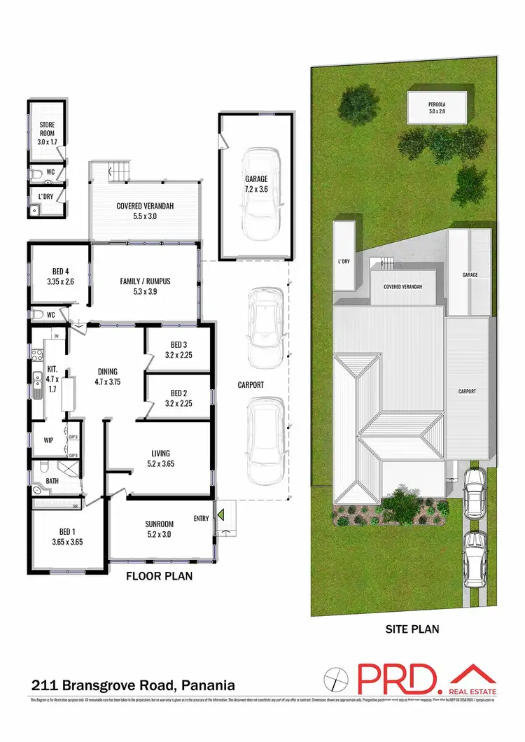 Floorplan of Homely house listing, 211 Bransgrove Road, Panania NSW 2213