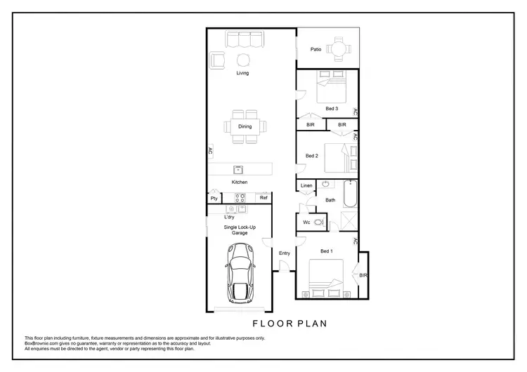 Floorplan of Homely house listing, 4 Barwick Mews, Deeragun QLD 4818