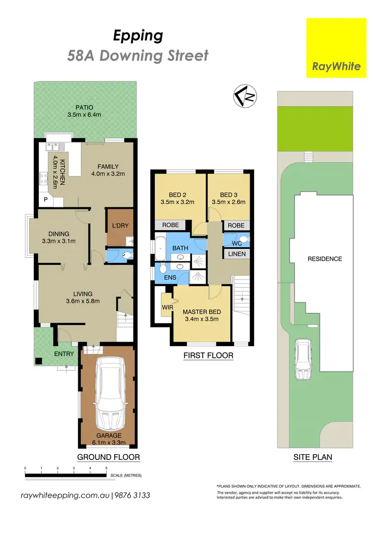 Floorplan of Homely semi-detached listing, 58A Downing Street, Epping NSW 2121