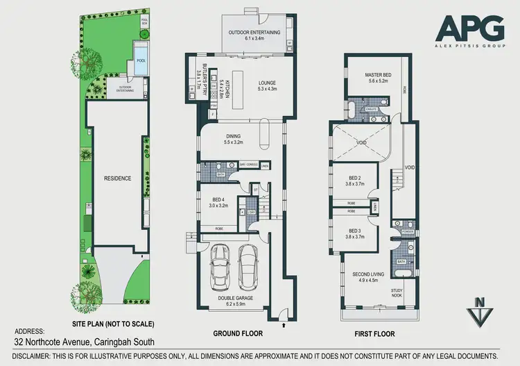 Floorplan of Homely house listing, 32 Northcote Avenue, Caringbah South NSW 2229