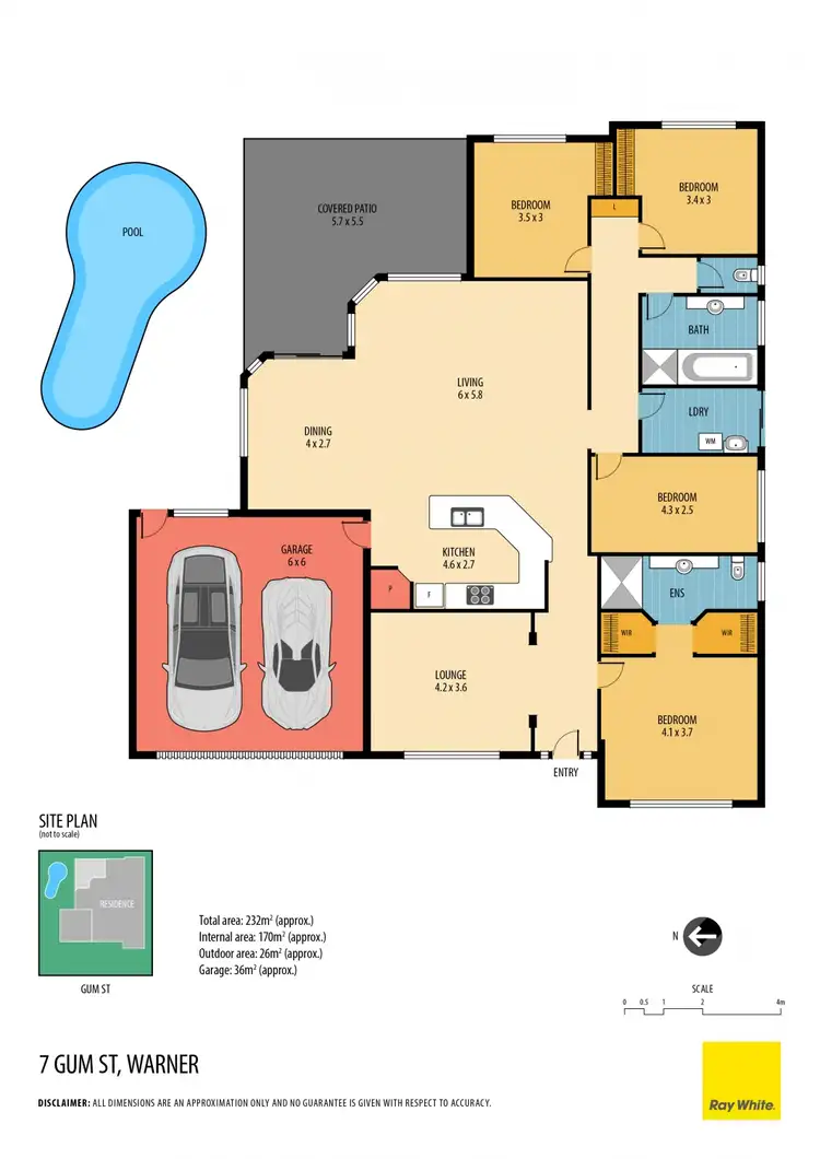 Floorplan of Homely house listing, 7 Gum Street, Warner QLD 4500