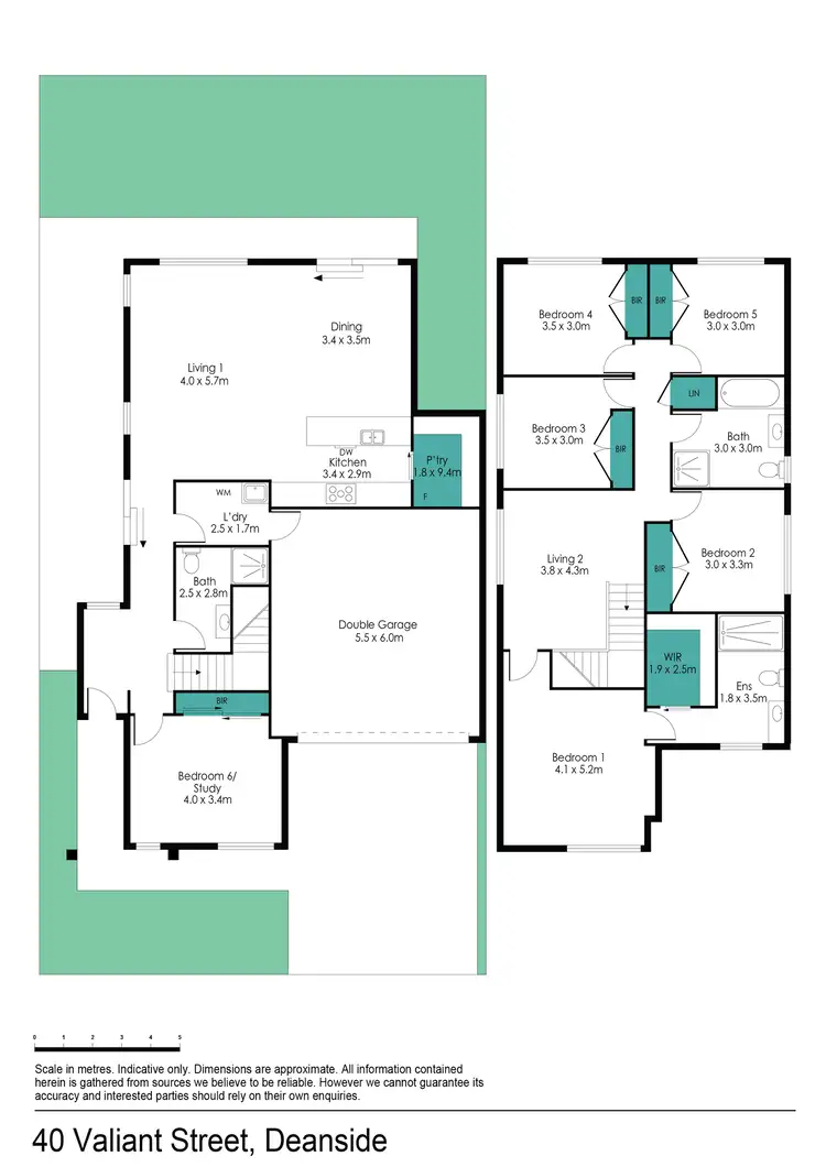 Floorplan of Homely house listing, 40 Valiant Street, Deanside VIC 3336