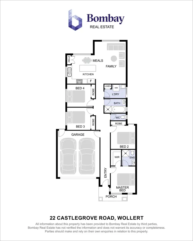 Floorplan of Homely house listing, 22 Castlegrove Road, Wollert VIC 3750