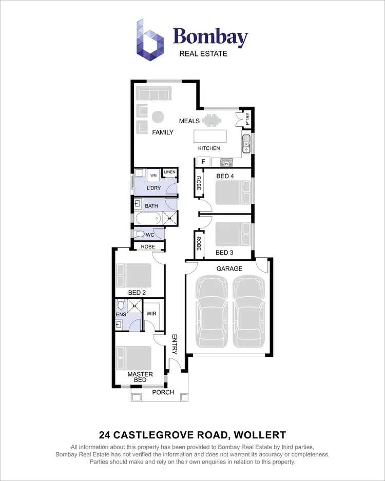 Floorplan of Homely house listing, 24 Castlegrove Road, Wollert VIC 3750