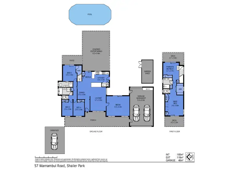 Floorplan of Homely house listing, 57 Warnambul Road, Shailer Park QLD 4128