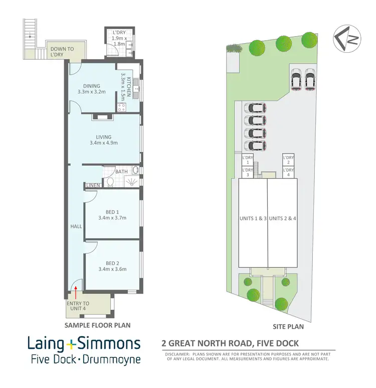 Floorplan of Homely block of units listing, 2 Great North Road, Five Dock NSW 2046