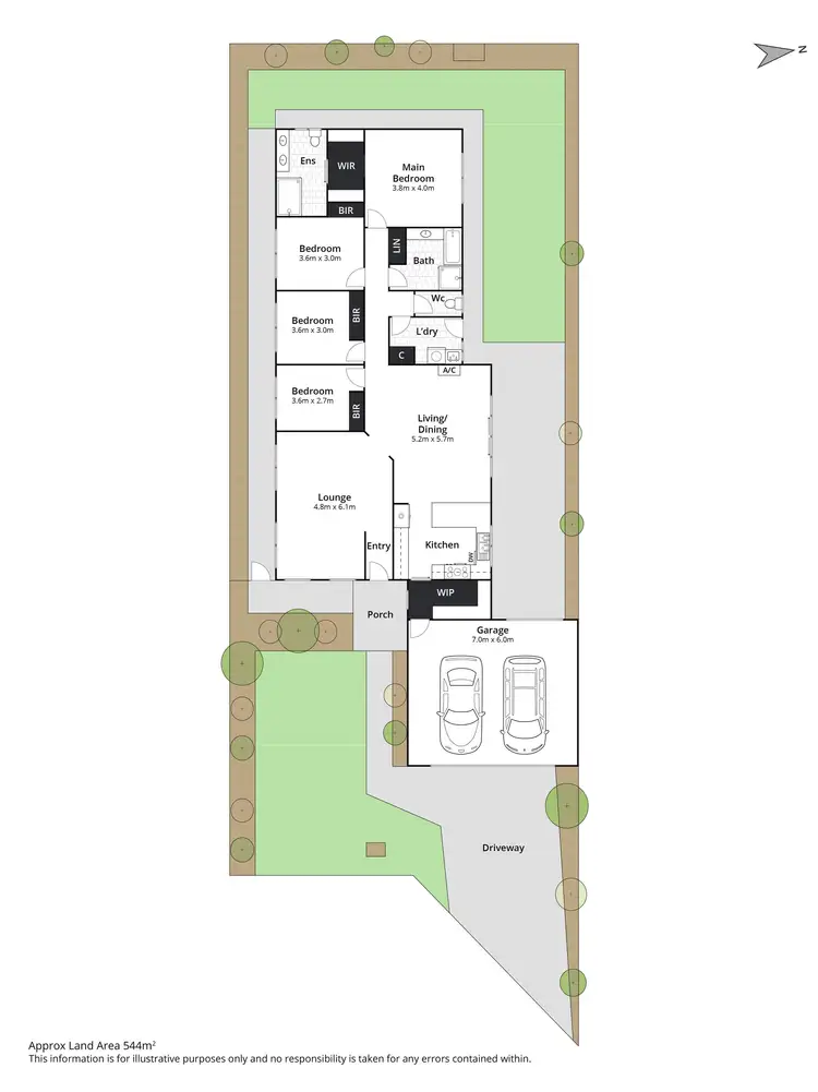 Floorplan of Homely house listing, 18 Swamphen Drive, Leopold VIC 3224